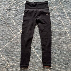 Women’s black adidas cold weather legging